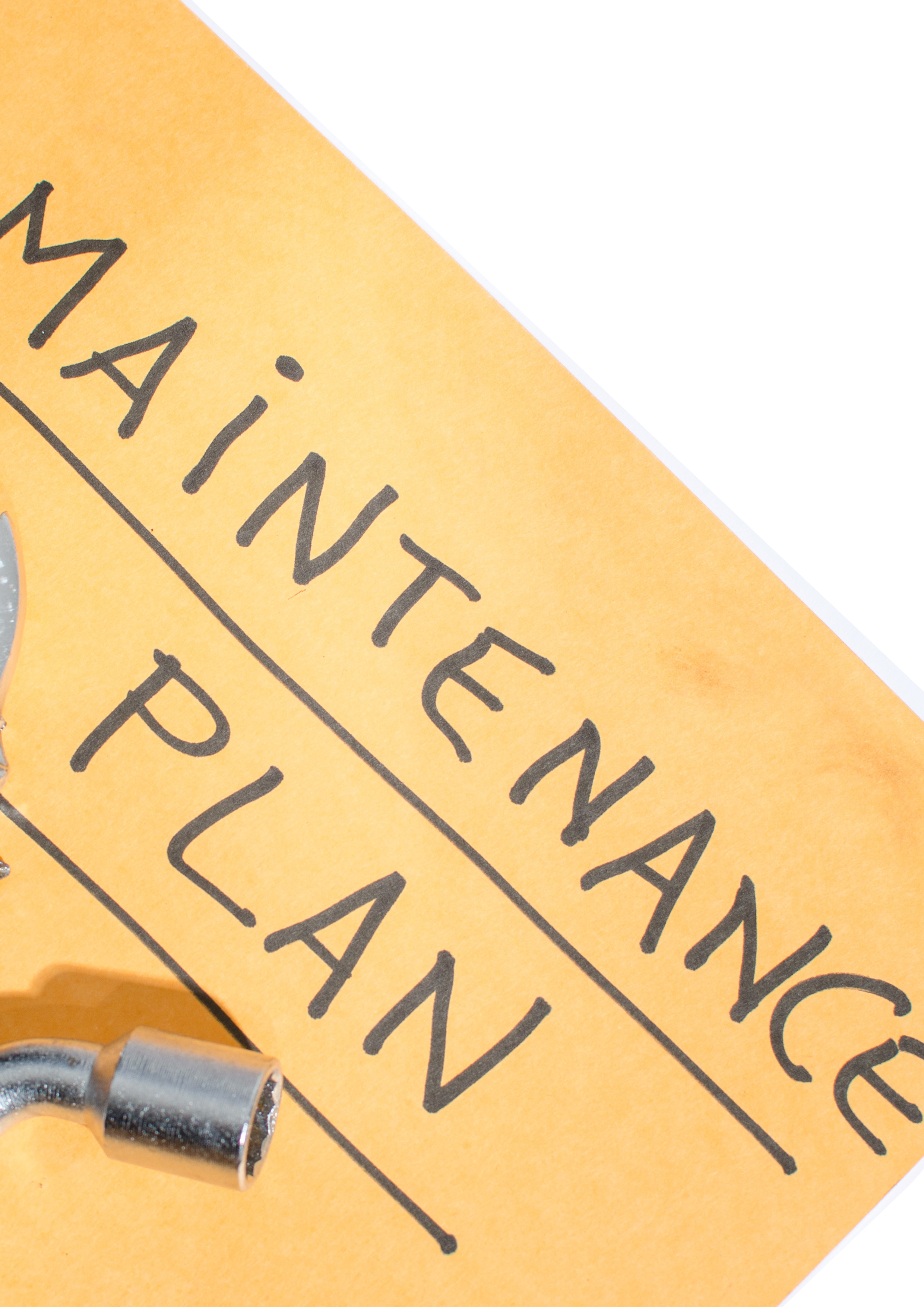 Maintenance plan